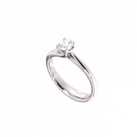 Anello Golay Donna Grace in Oro bianco Diamante ABTRESOL 0.50 F VS1